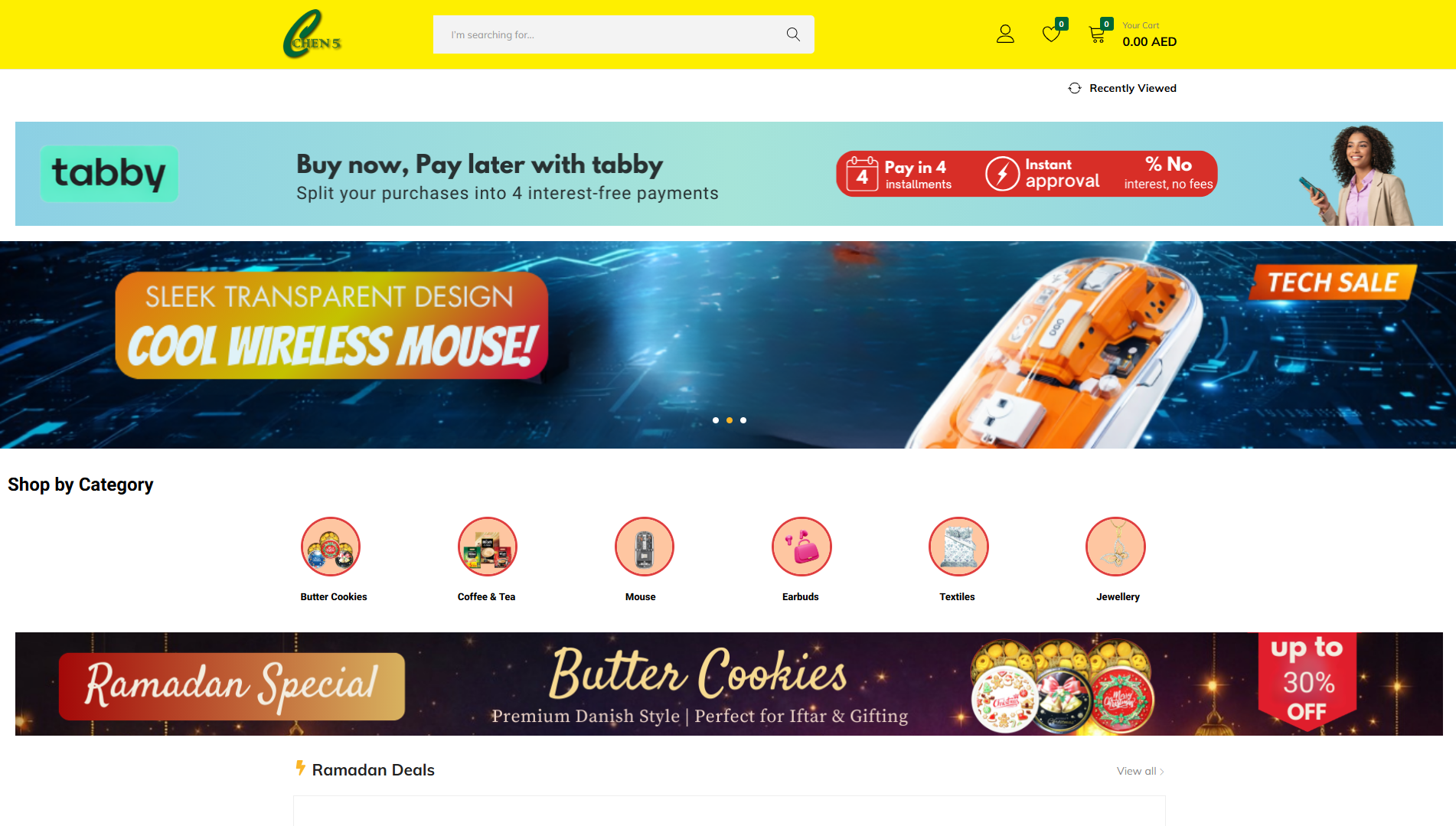 Chen5 Mall Website